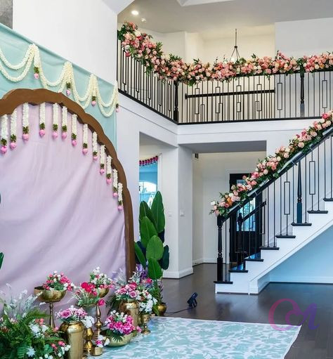 Elegant Griha Pravesh Decor