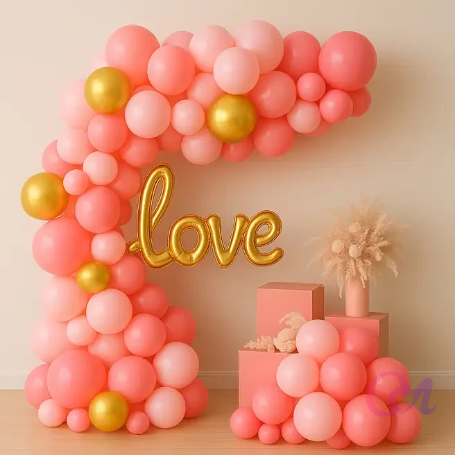 Romantic  Love Balloon Decor