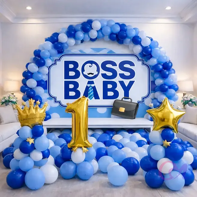 Boss Baby Balloon Arch Decor