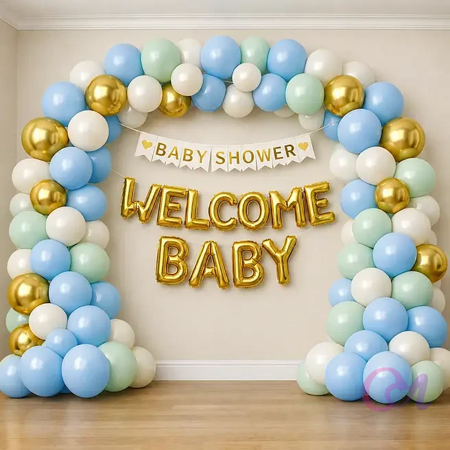 Welcome Baby Balloon Decoration