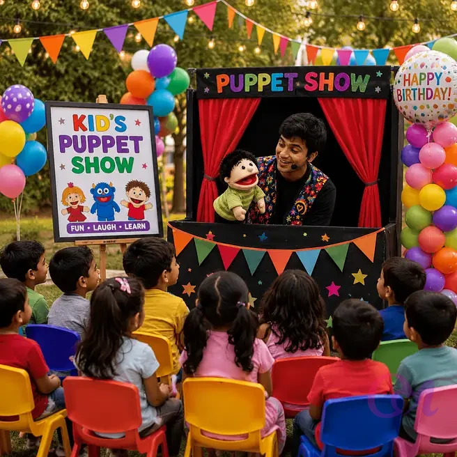 Kid's Live Puppet Show (35 mins)