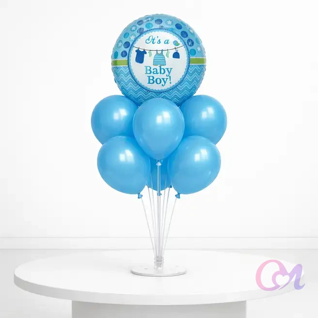 Baby Boy Balloon Bouquet