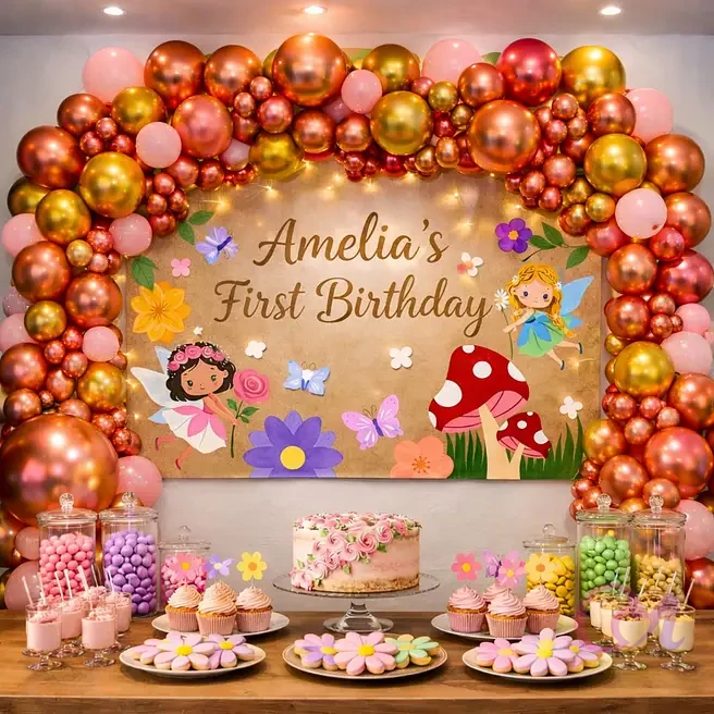 Customised First Birthday Decor image 2