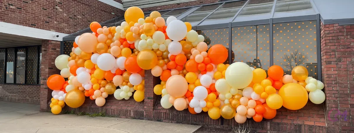 Organic Balloon Garland image 3