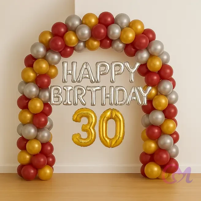 Radiant Balloon Arch Display image 3