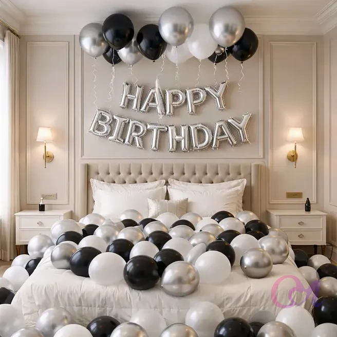 Birthday Surprise Room Setup image 2