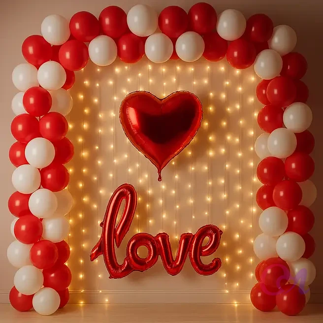 Heart LED Balloon Display image 2