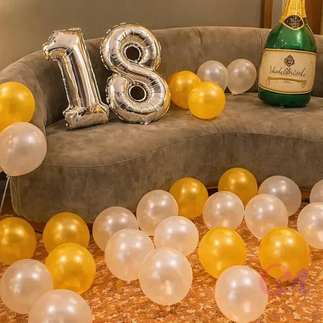 Birthday Sparkling Balloon Decor image 4