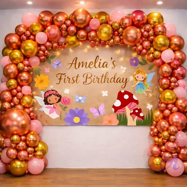 Customised First Birthday Decor image 3
