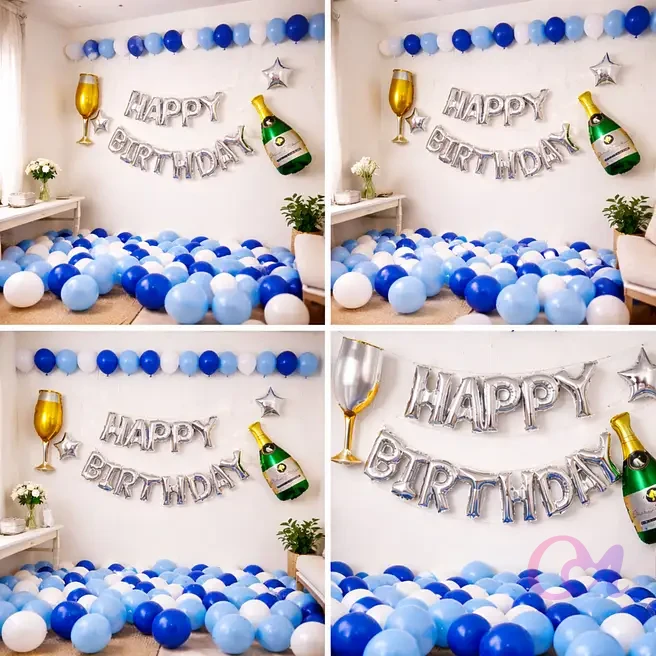 Blue Themed Magical Birthday Décor image 2