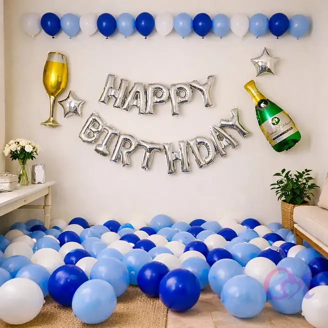 Blue Themed Magical Birthday Décor image 3